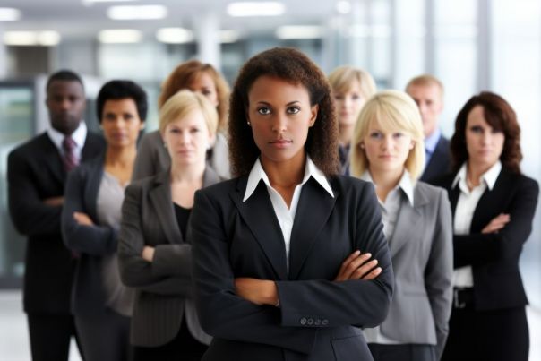 group of women in professional dress