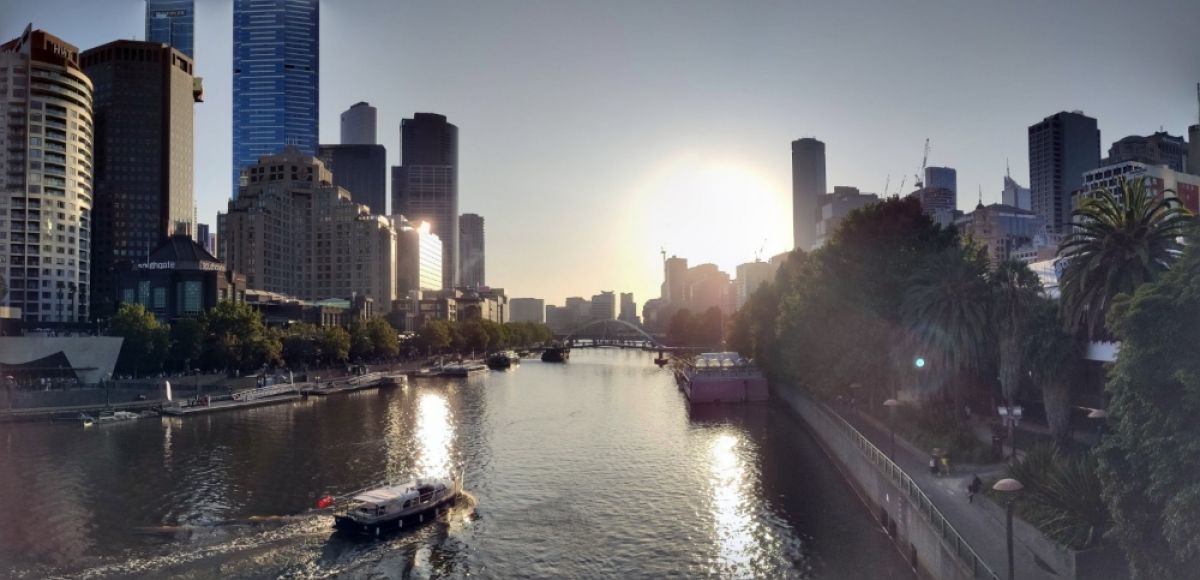 Yarra River looking towards west