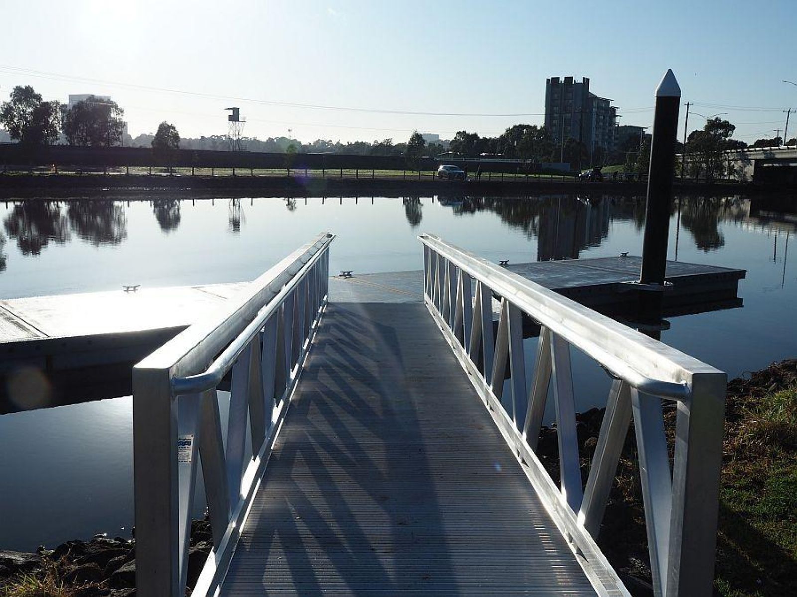 Maribyrnong River Floating Pontoon