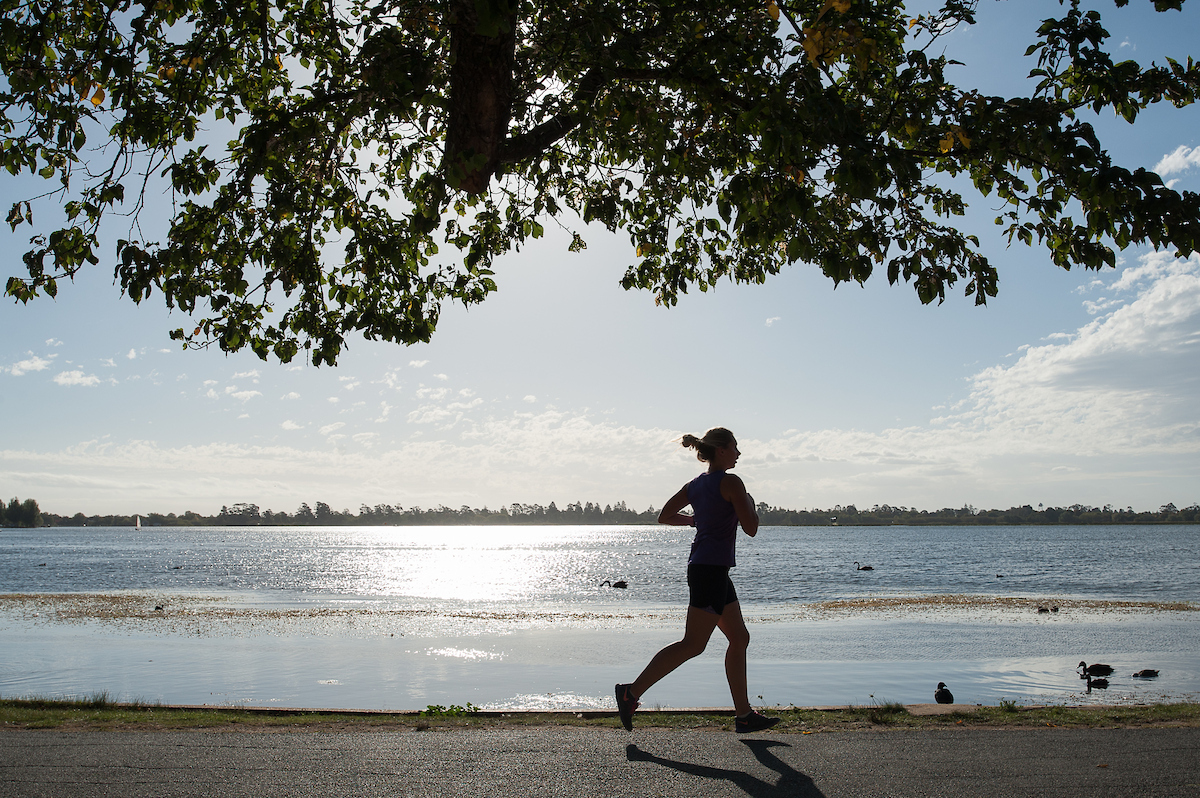 Lake Wendouree at Ballarat  