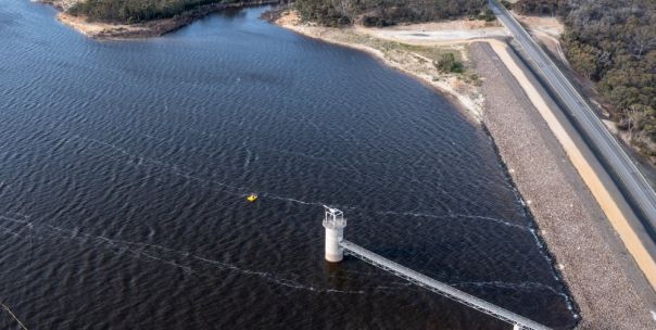 Merrimu Reservoir near Bacchus Marsh