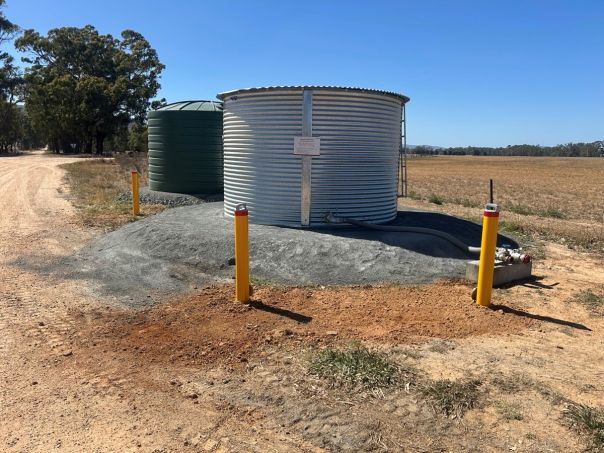 Emergency Water Supply Point: Wattle Creek Standpipe Tanks