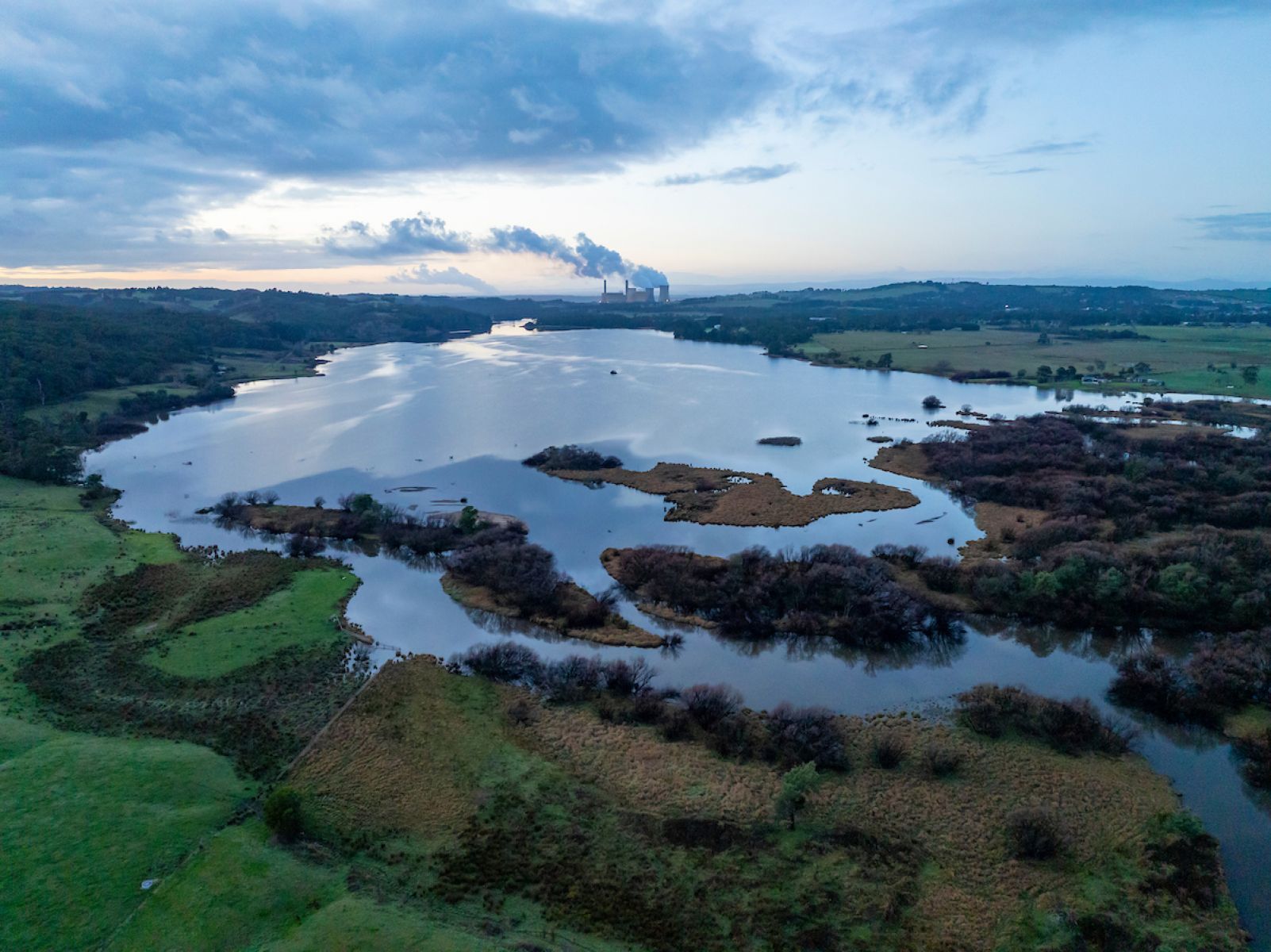 Lake Narracan in the Latrobe Valley