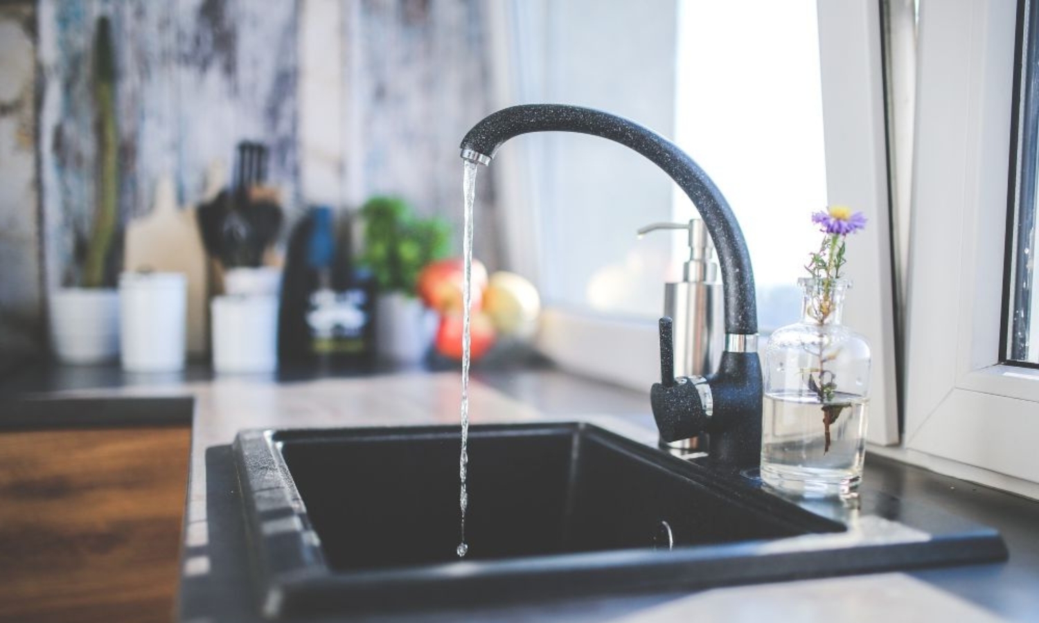 Sink and tap